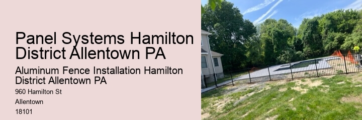 Panel Systems Hamilton District Allentown PA